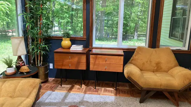 Mid century. TEAK TECK. Modulaire. Crédence, table console, buff - Photo 4