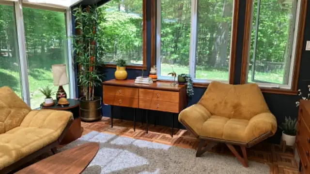 Mid century. TEAK TECK. Modulaire. Crédence, table console, buff - Photo 5