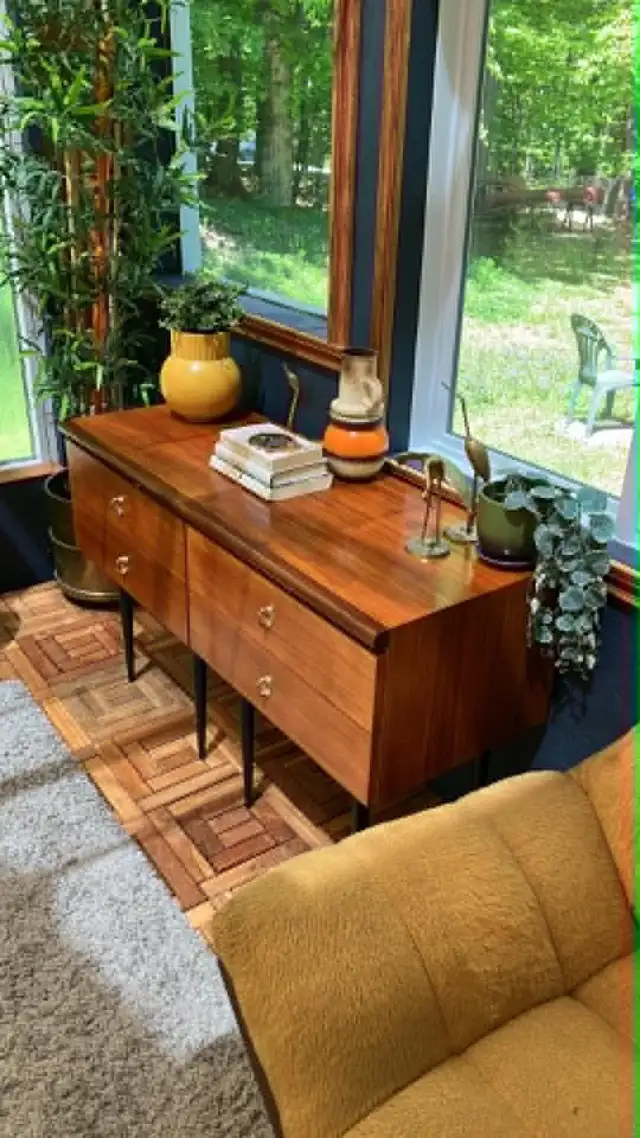 Mid century. TEAK TECK. Modulaire. Crédence, table console, buff - Photo 8
