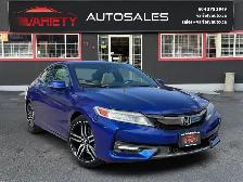 2017 Honda Accord 2dr I4 Auto Touring, Fully Loaded | Sporty, FR