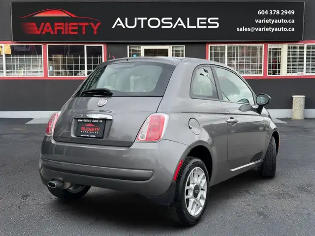 2012 Fiat 500 2dr HB Pop, Auto| Fuel Efficient | Fun to Drive, F - Photo 4