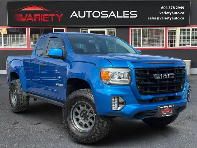 2021 GMC Canyon 4WD Ext Cab 128' Elevation Standard, FREE 5000 K