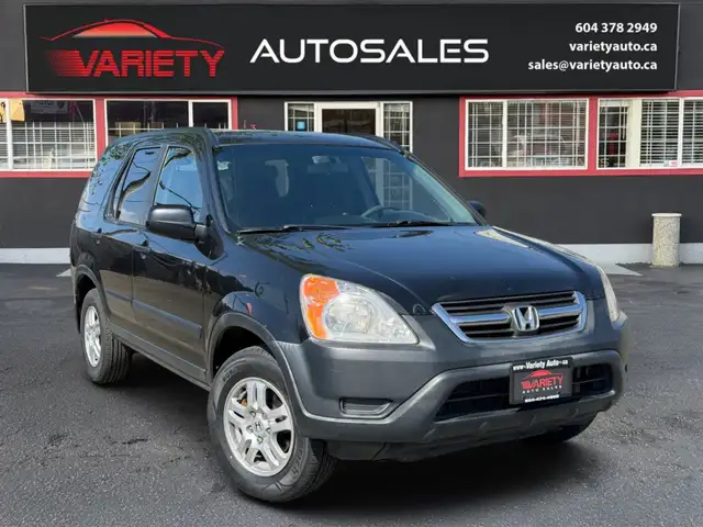 2002 Honda CR-V 4WD EX Auto, Low Cost SUV | All-Weather Ready, F