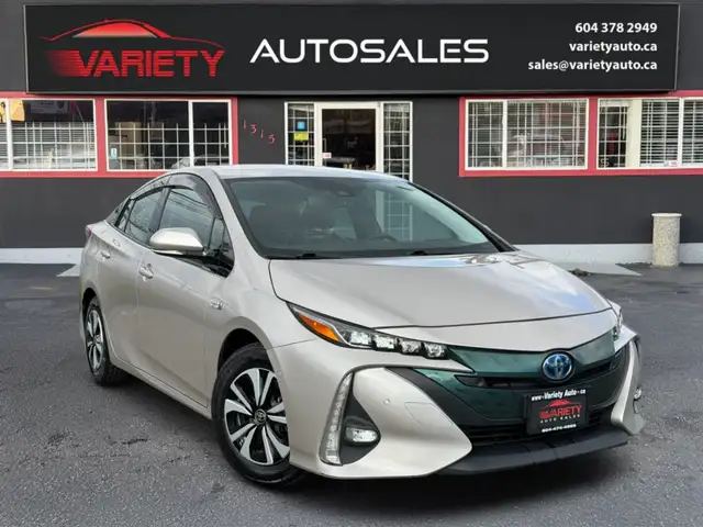 2019 Toyota Prius Prime Auto, Plug-In Hybrid Technology Package,