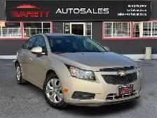 2013 Chevrolet Cruze 4dr Sdn LT Turbo w/1SA, Low KM, Fuel Effici