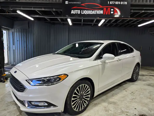 2017 FORD FUSION SE AWD - 76.00$/SEM - CUIR, CAMÉRA, NAV