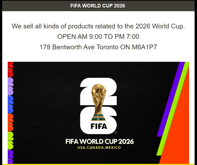 2026 FIFA WORLD CUP PRODUCTS