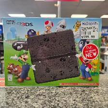 NEW new 3DS XL Super Mario Black Edition System @ Cashopolis!