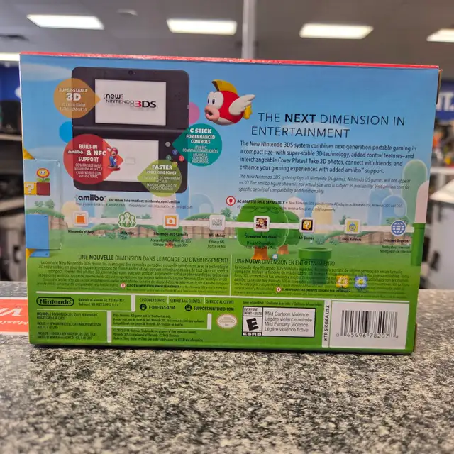 NEW new 3DS XL Super Mario Black Edition System @ Cashopolis! - Photo 2