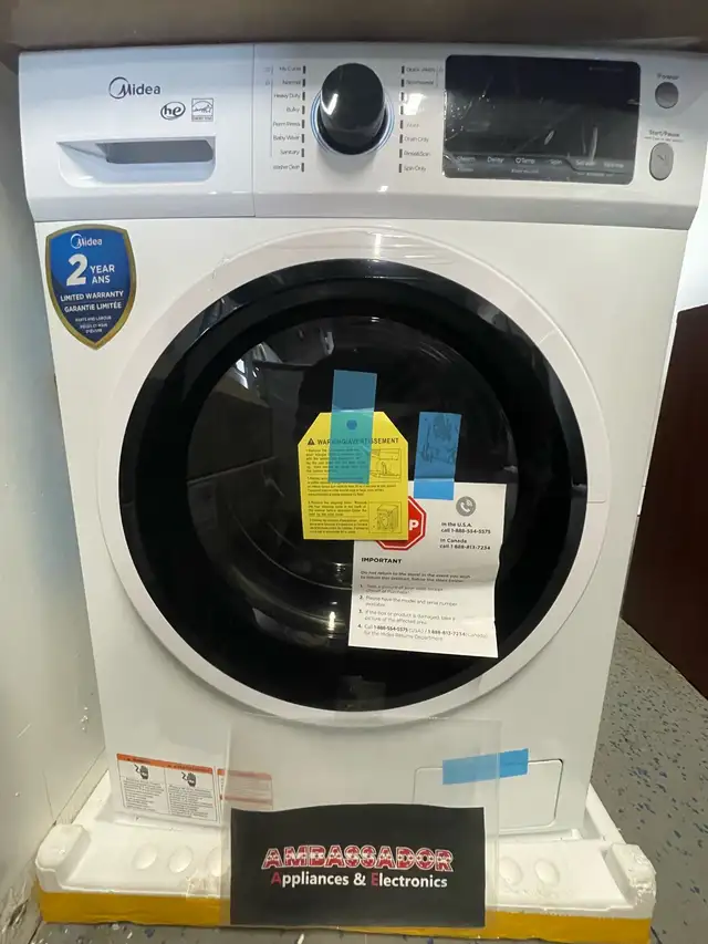 NEW 24" Front Load Midea Washer & Haier DRYER NEW IN BOX - Photo 2