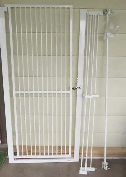 Animal Gate or Railing in Barn