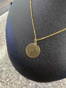 14K Gold Aquarius Pendant - Photo 3