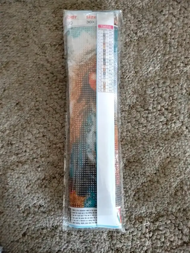 2 brand new Diamond painting