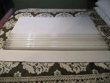 Sylvania General Electric F40 Watt Cool White 48' Bulbs 7pc Lot
