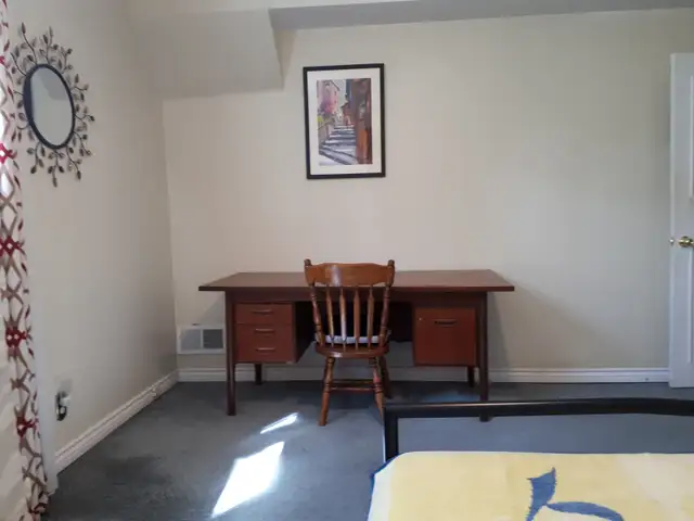 Furnished First floor room for rent, close to Port Union & 401