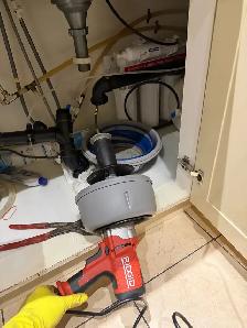 Snake kitchen drain