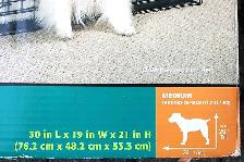 FOLDING DOUBLE-DOOR DOG CRATE - Photo 2