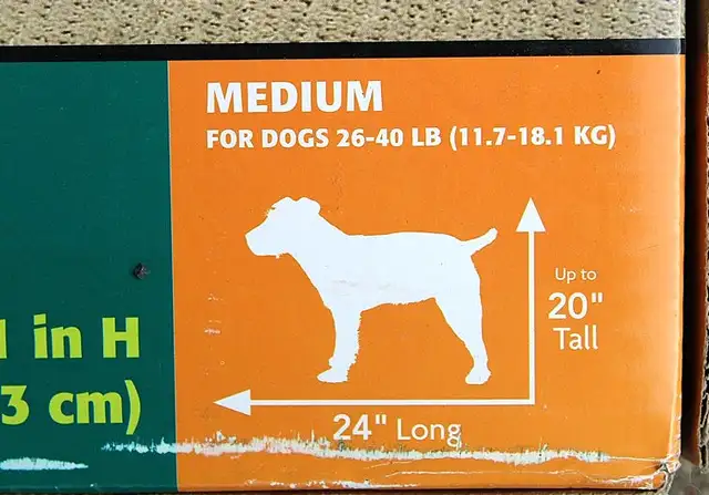 FOLDING DOUBLE-DOOR DOG CRATE - Photo 3