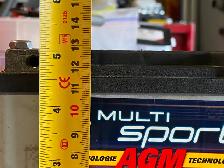 NAPA 12V Multisport Battery AGM Motorcycle, ATV. Excellent Shape - Photo 7
