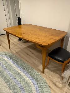 Mid-century dining table