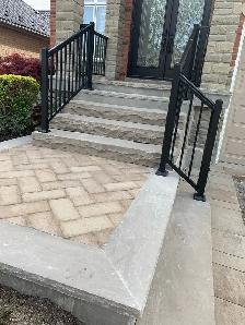 fresh CONCRETE Stamp/Broom finish summer deals. 647-295-2908
