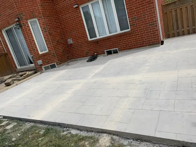 fresh CONCRETE Stamp/Broom finish summer deals. 647-295-2908 - Photo 2
