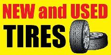 used and new tires