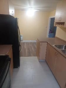 4 1/2 avec 2 chambres fermées à l'étage