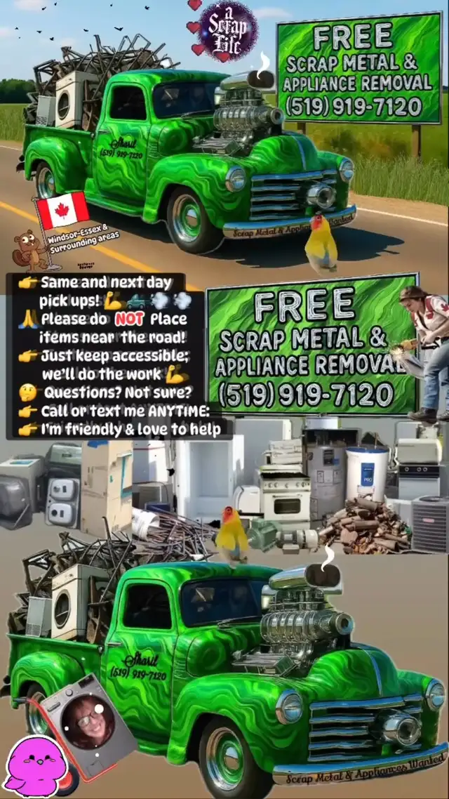 Scrapper:  FREE Scrap Metal & Appliance Removal (519) 919-7120 - Photo 10