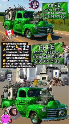 Scrapper:  FREE Scrap Metal & Appliance Removal (519) 919-7120 - Photo 10