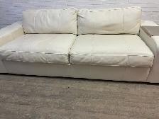 Beautiful Leather Couch (Free Delivery)