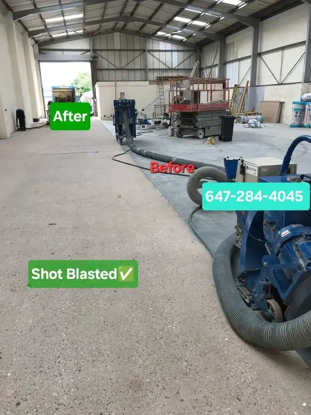 Shot Blasting Concrete Grinding - Photo 2