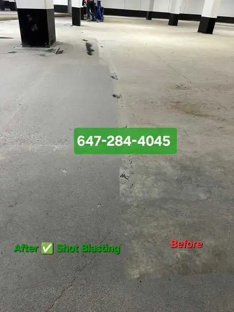 Shot Blasting Concrete Flooring - Photo 6