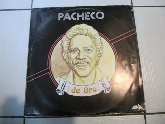 Pacheco De Oro Fania Records 311-0080 Latino Vinyl LP Circa 1982