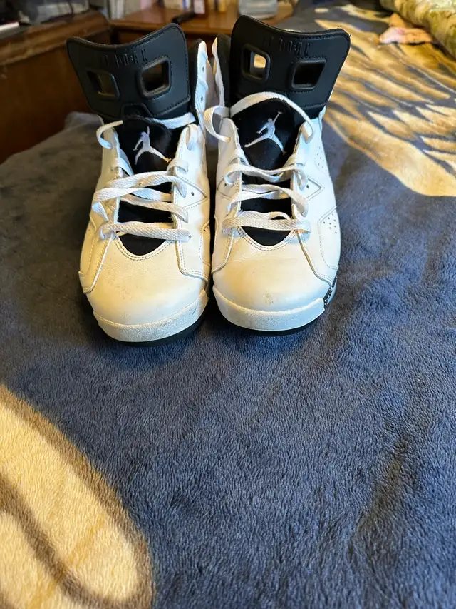 Air Jordan Retro 6 (reverse Oreo size 12) CT8529 - Photo 2