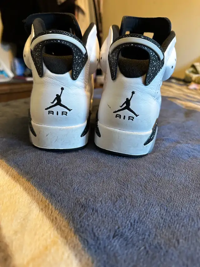 Air Jordan Retro 6 (reverse Oreo size 12) CT8529 - Photo 4