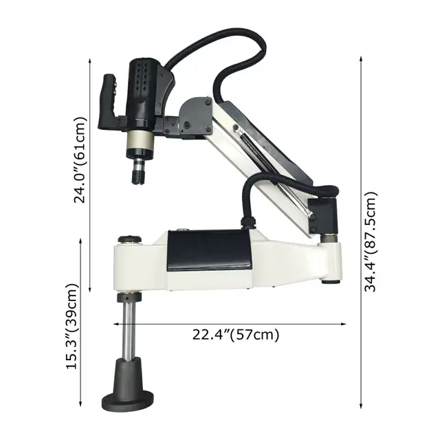 M3-M16 360° Electric Touch Tapping Threading Machine 220V 056222 - Photo 10