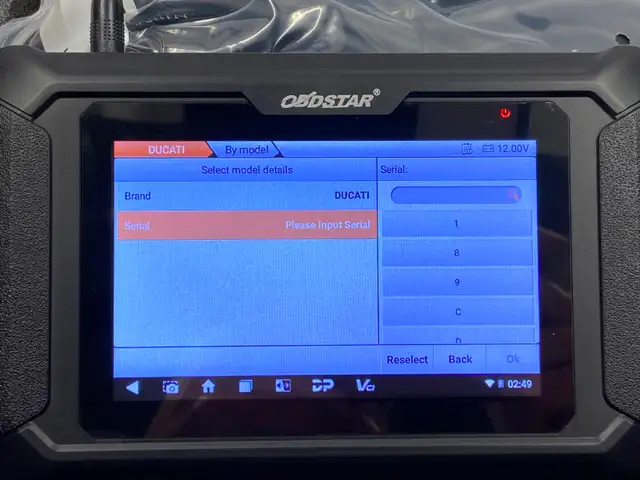 OBDSTAR iScan Ducati for Rent - Photo 5