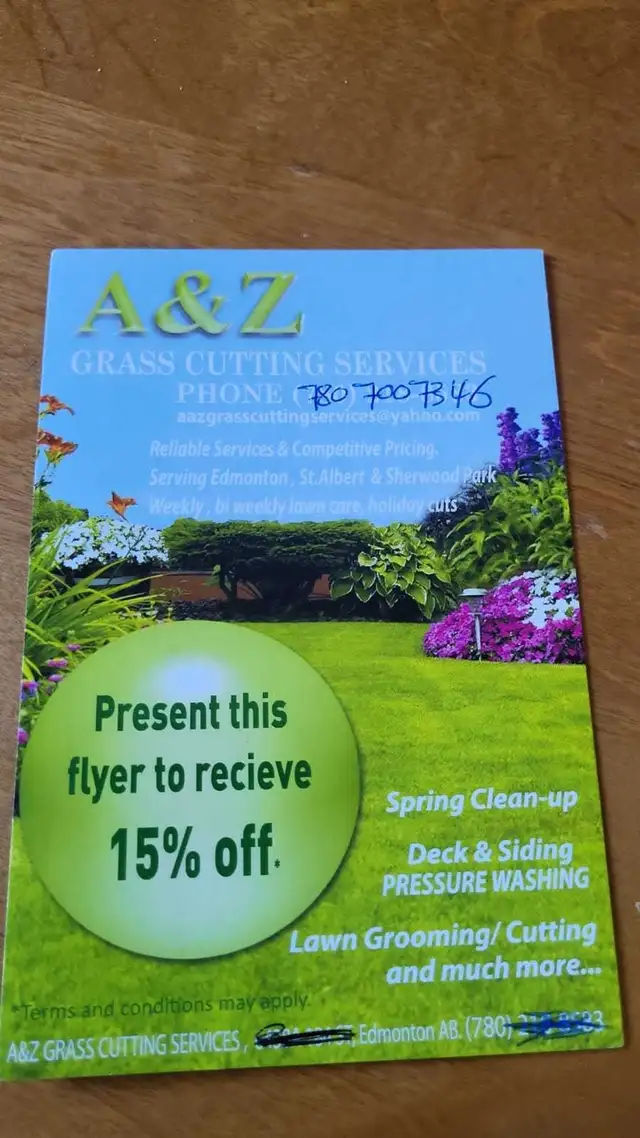 A&Z Grass Cuttimg Services