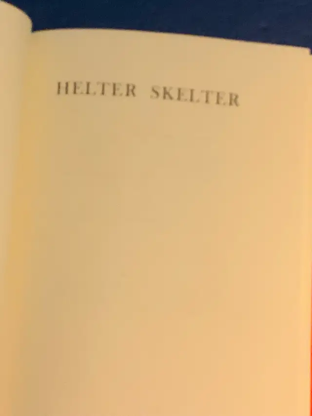 Helter Skelter 1974 hardcover 1st edition. Charles Manson family - Photo 3