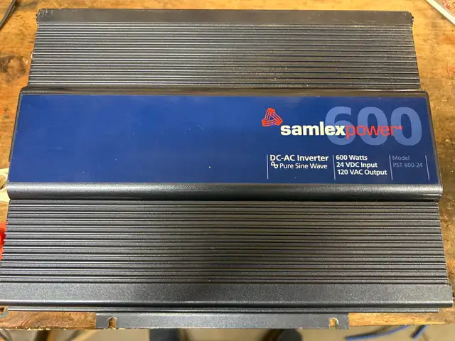 Samplex 600Watt 24v to 120v Inverter