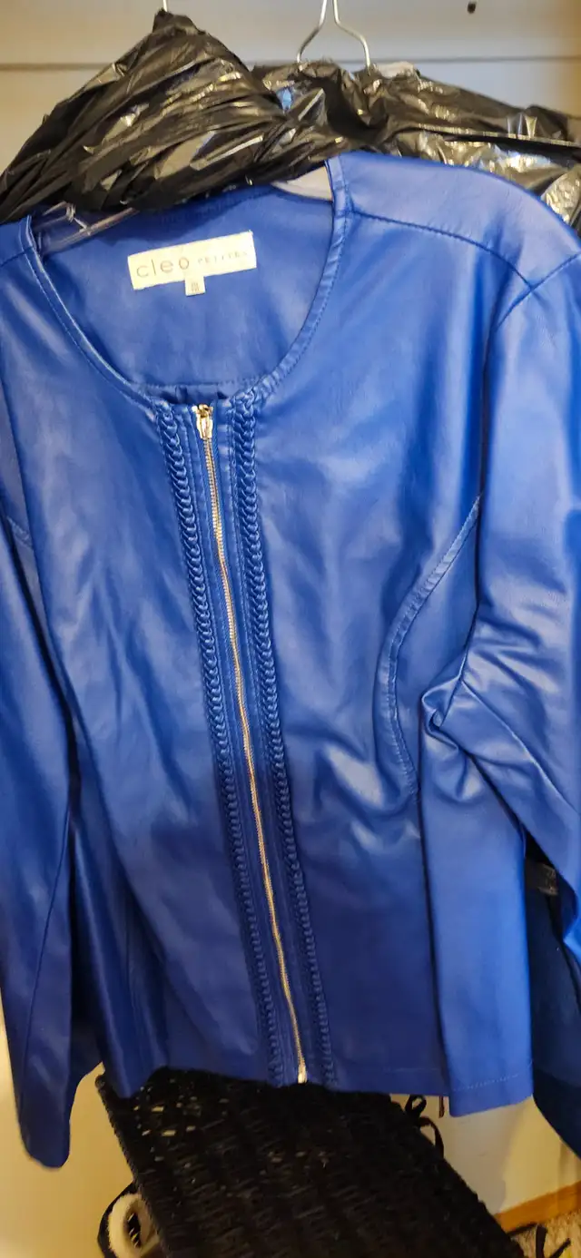 Brand NEW Women's Cleo Leather Jackets Size XL Petites - Photo 2