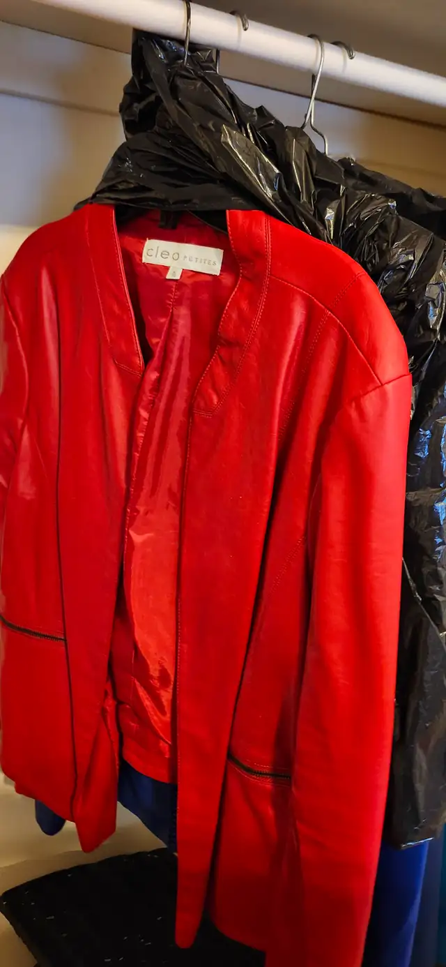 Brand NEW Women's Cleo Leather Jackets Size XL Petites - Photo 4