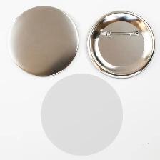Metal Badges Pin Back Button Parts 100Sets/Pack 015500