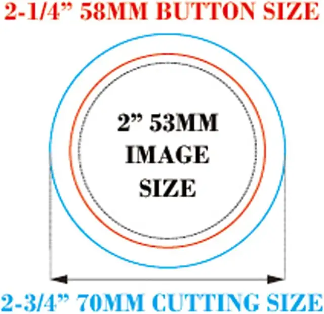 Metal Badges Pin Back Button Parts 100Sets/Pack 015500 - Photo 8