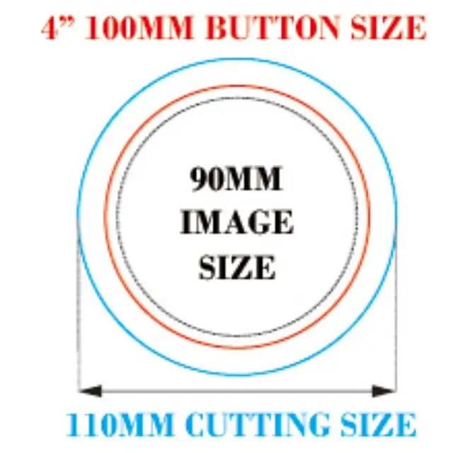Metal Badges Pin Back Button Parts 100Sets/Pack 015500 - Photo 10