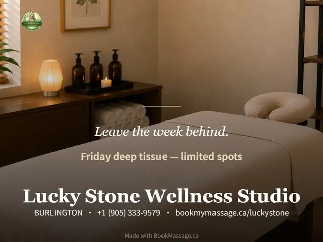 Leave the week behind.Deep tissue massage to help release what