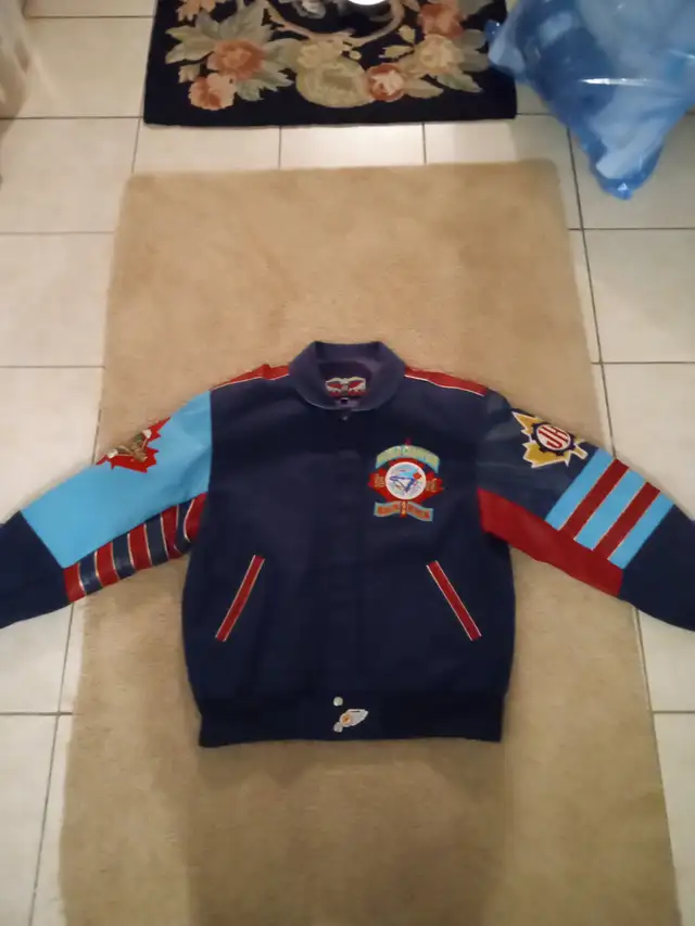 Vintage 1993 Jeff Hamilton world series  jacket