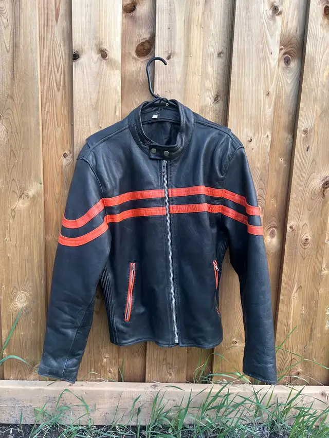 leather coat