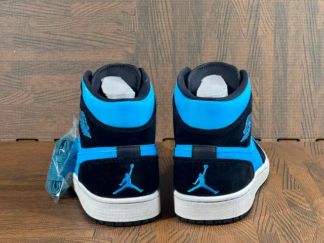 AIR JORDAN 1 MID ''DARK POWDER BLUE'' 2014 - Photo 7